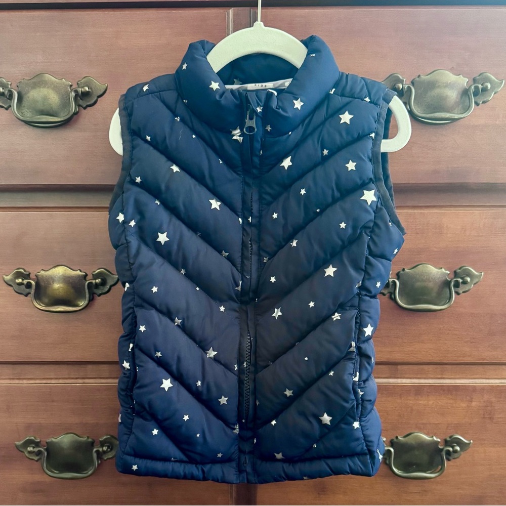 GAP Kids Midnight Blue Star Vest XS